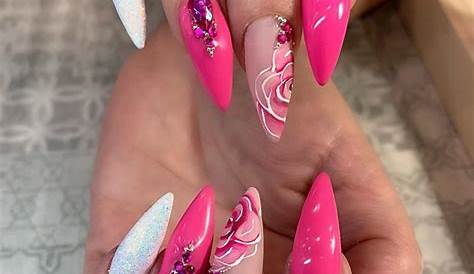 Pink Nails With Cute Design 50+ Pretty Nail Ideas The Glossychic