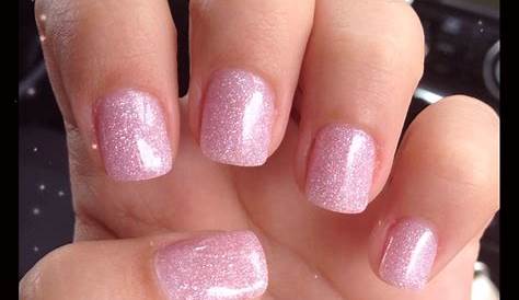Pink Nails With Glitter Top Coat 32 Stunning Nail Art Ideas