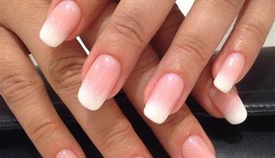 Pink Ombré French Tips