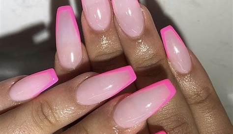 Pink Only Acrylic Nails UPDATED 40+ Bubbly
