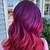 pink purple red hair color