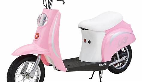 Razor E100 Kids Motorized 24 Volt Electric Powered Ride On Scooter Pink