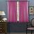 pink sheer curtains