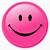 pink smiley face