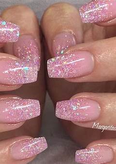 Pink Sparkle Acrylic Nails: The Latest Trend In Nail Art