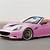 pink sports car for sale