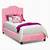 pink twin bed