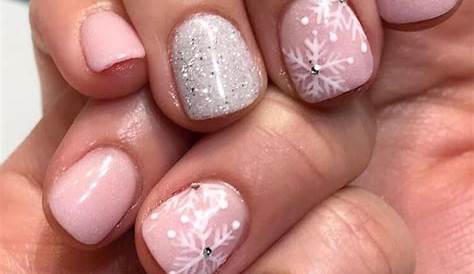 Pink Winter Nails Short 80 Nail Designs For StayGlam
