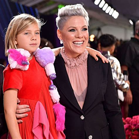 Pink's Daughter Willow Now Has a Shaved, "Punk Rock" Haircut Just Like