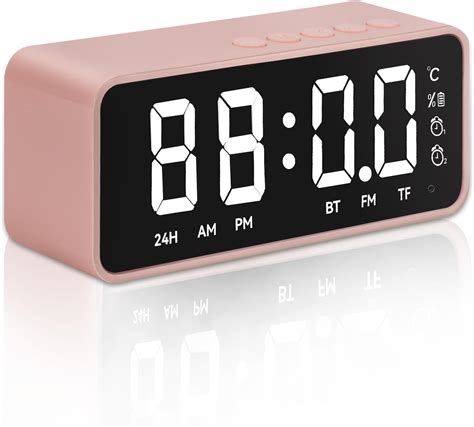 Pink Alarm Clocks Amazon