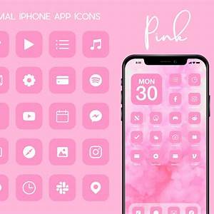 pink app icon popularity