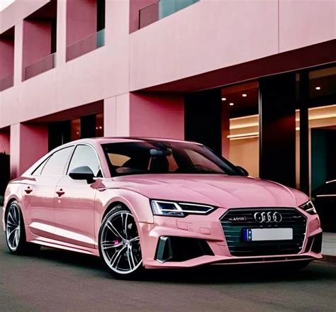 Pink Audi: The Ultimate Fashion Statement on the Road