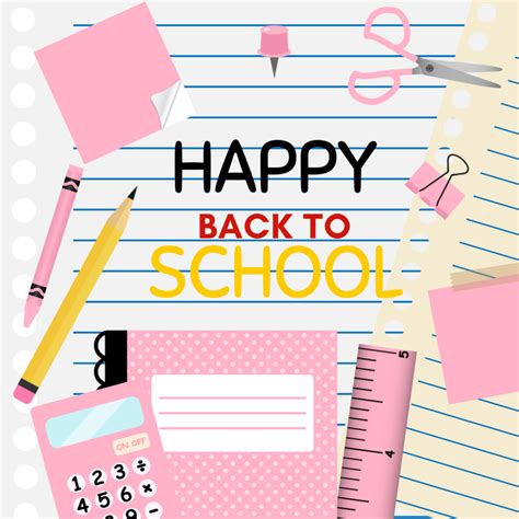 Pink Back To School
