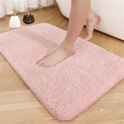 Pink Bath Mat: Stylish, Absorbent, Essential