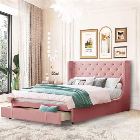Pink Bed Frame Styles: Bold, Chic Choices
