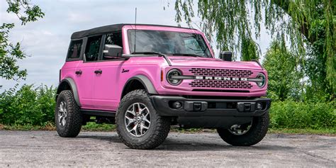 Rare Pink Bronco Unveiled: Limited Editions