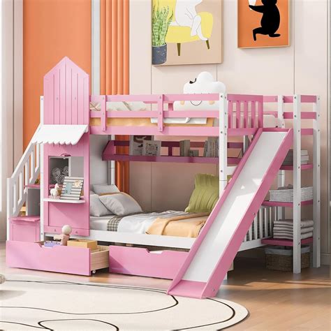 Pink Bunk Bed Very
