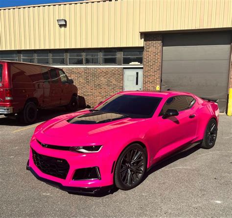 Discover the Allure of the Iconic Pink Camaro
