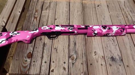 Pink Camo Pump Shotgun