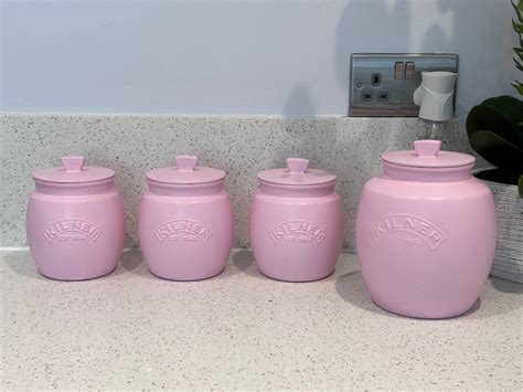 Pink Canister Container