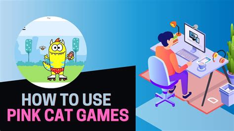 pink cat games home