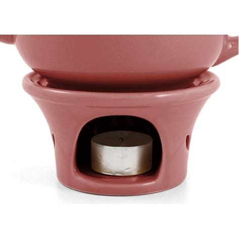 pink ceramic warmer