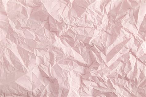 Pink Crumpled Paper Background