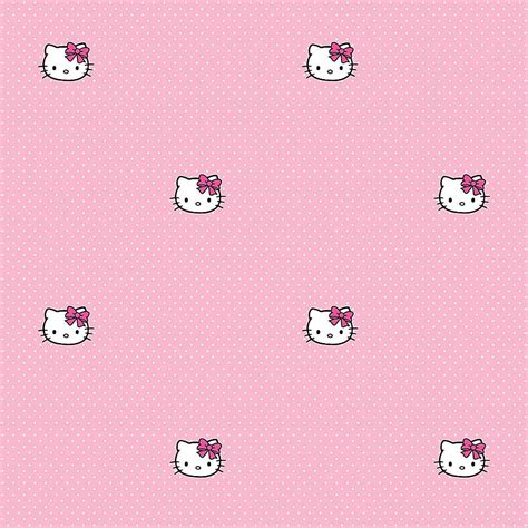 pink cute hello kitty background