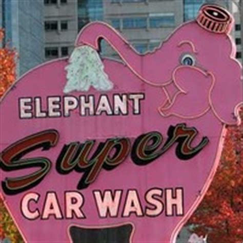 pink elephant car wash olympia