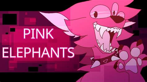 pink elephants animation meme