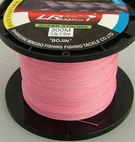 Pink Fishing Line Braid