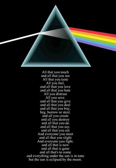 pink floyd the dark side of the moon lyrics