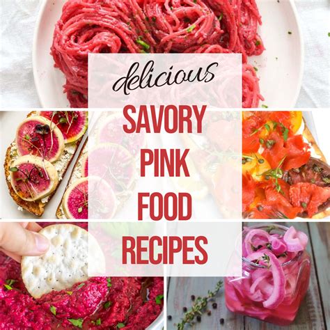 Pink Foods Examples