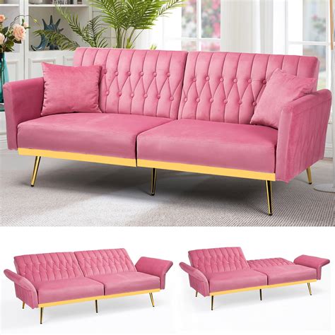 Pink Futon Walmart