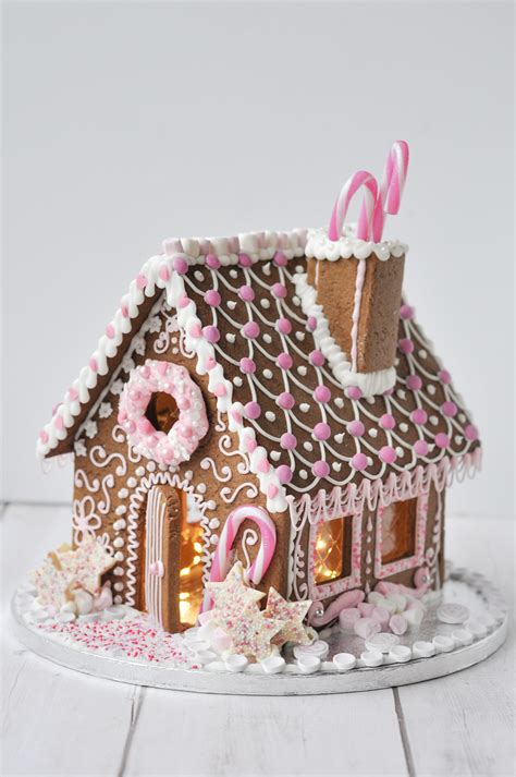 Secrets Behind Stunning Pink Gingerbread House