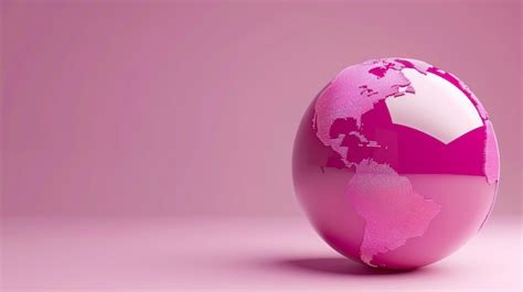 Pink Globe Wallpaper