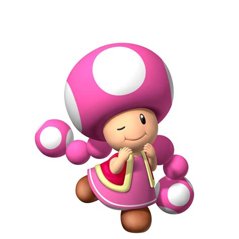 pink headed mushroom in mario