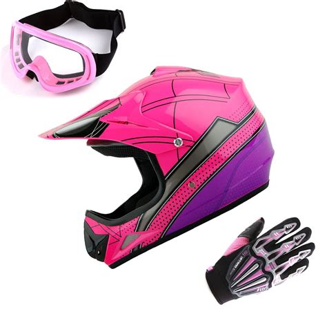 Pink Helmets Goggles