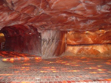 pink himalayan salt caves