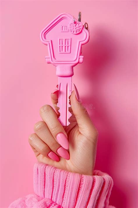 Pink House Key