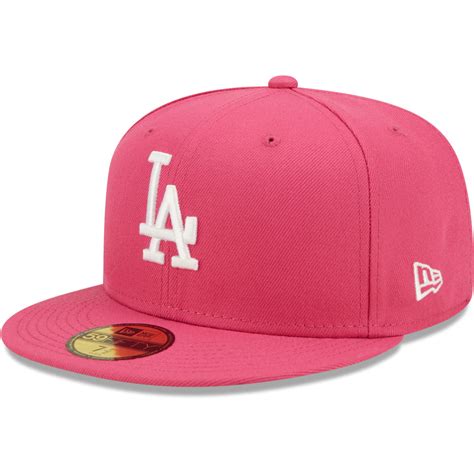pink la dodgers hat