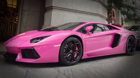 The Stunning Pink Lambo: A Bold Statement
