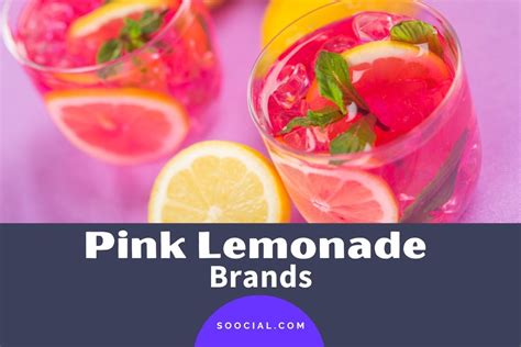 Pink Lemonade Brands