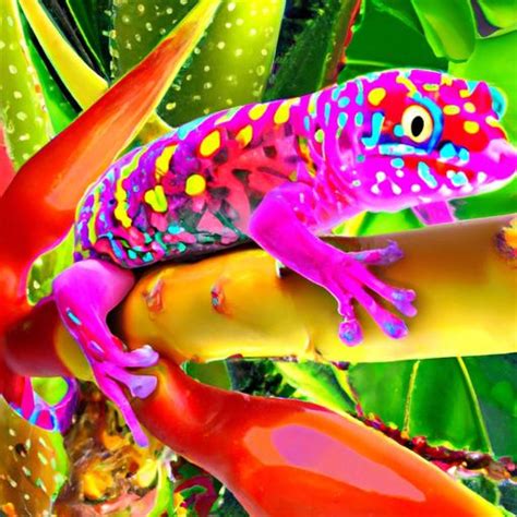 The Enigmatic Pink Lizard: A Rare Natural Wonder Revealed