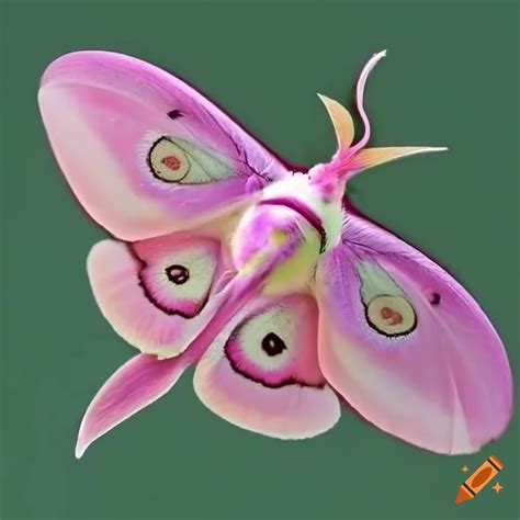 Mysterious Pink Luna Moth Revealed