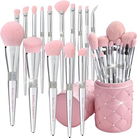 Pink Makeup Face Brushes