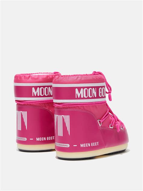 pink moon boots low