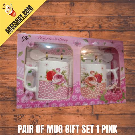 Pink Mug Gift Set