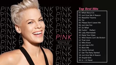 pink music videos list