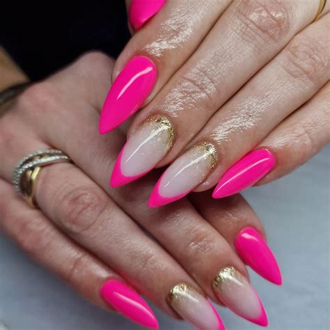 Shine Bright: Bold Pink Neon Nails Trends